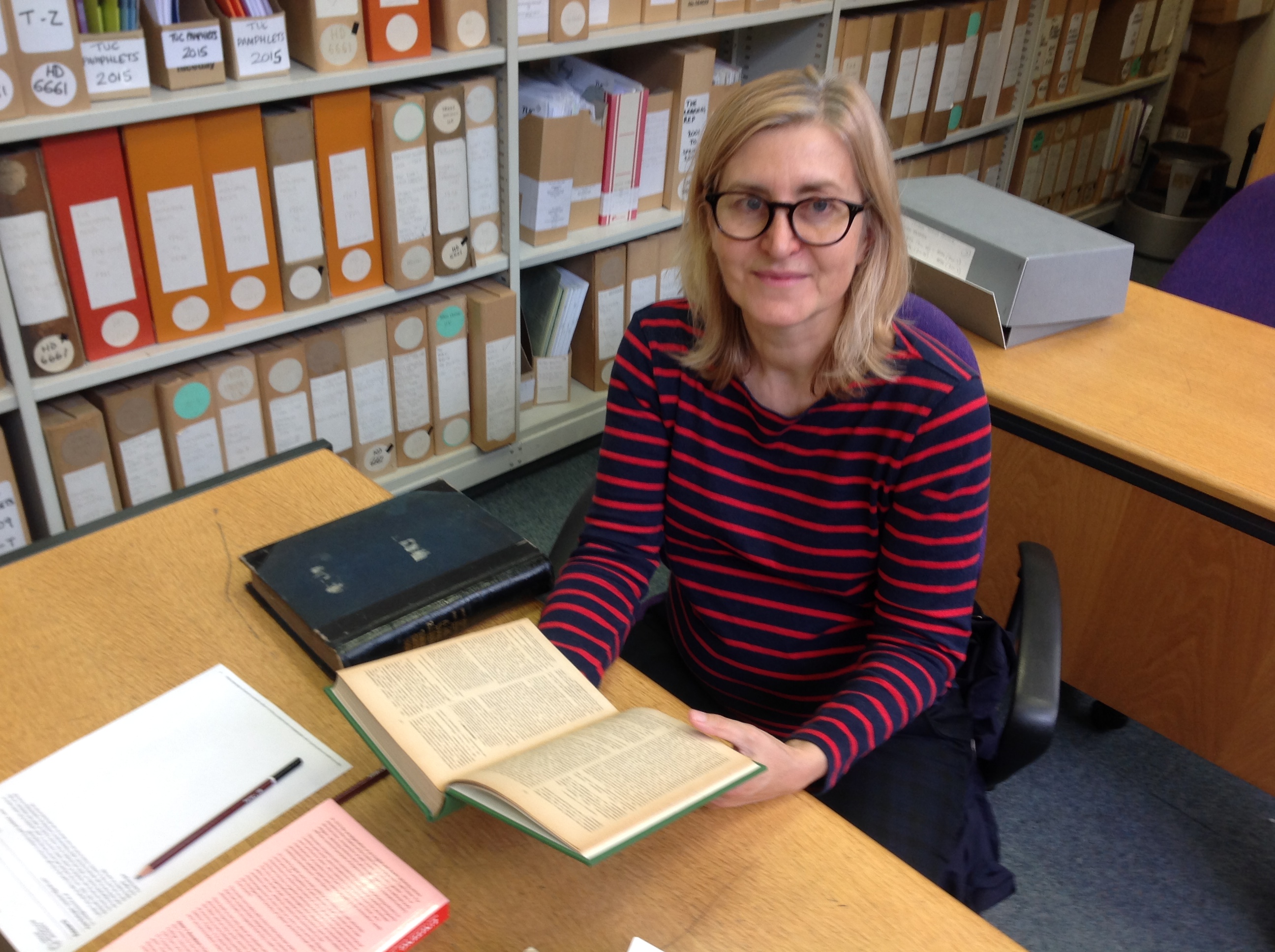 Paula Bodington, great-granddaughter of James Ramsey