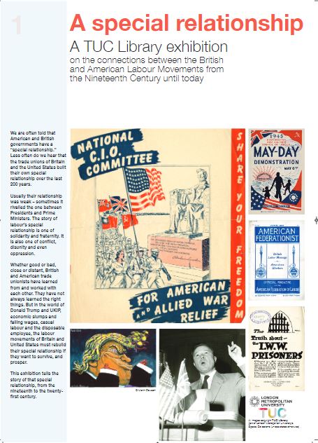 Title panel of A Special Relationship exhibition