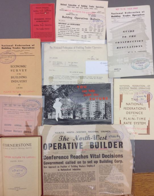 various publications from the National Federation of Building Trades Operatives