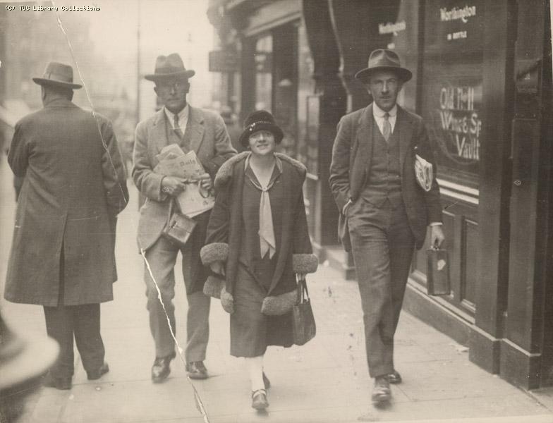Ellen Wilkinson and Cecil Malone, TUC Congress, Bournemouth, 1926